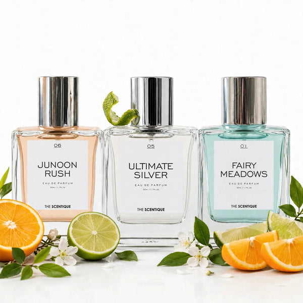 Everyday Trio — Junoon Rush + Ultimate Silver + Fairy Meadows - The Scentique