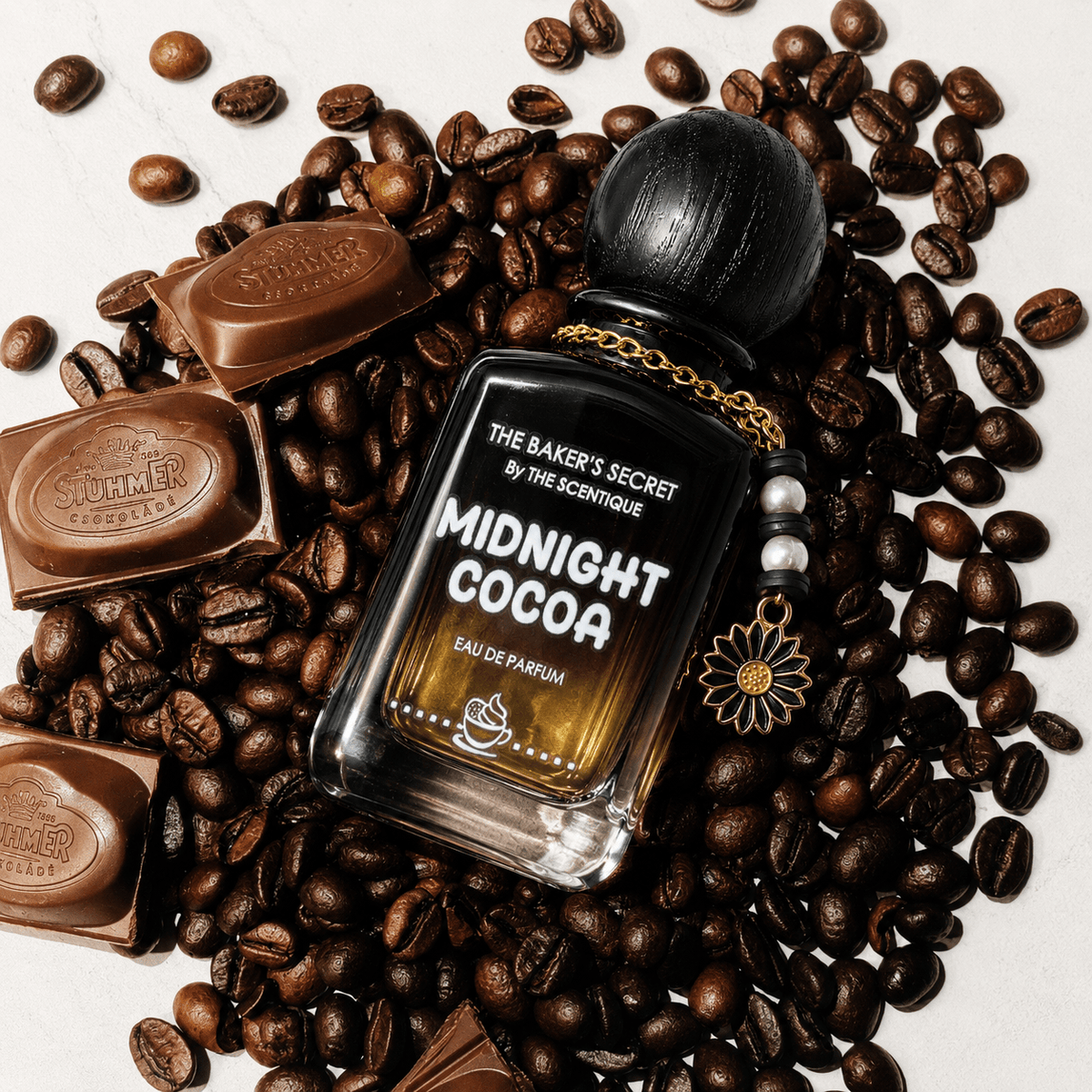Midnight Cocoa — Dark Chocolate Gourmand Perfume | Buy Online Pakistan | The Scentique - The Scentique