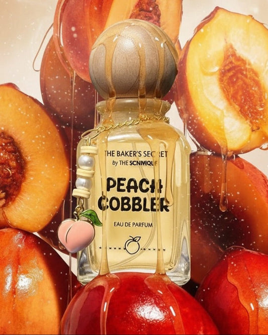 Peach Cobbler fruity gourmand peach EDP 50ml perfume bottle - The Scentique Pakistan