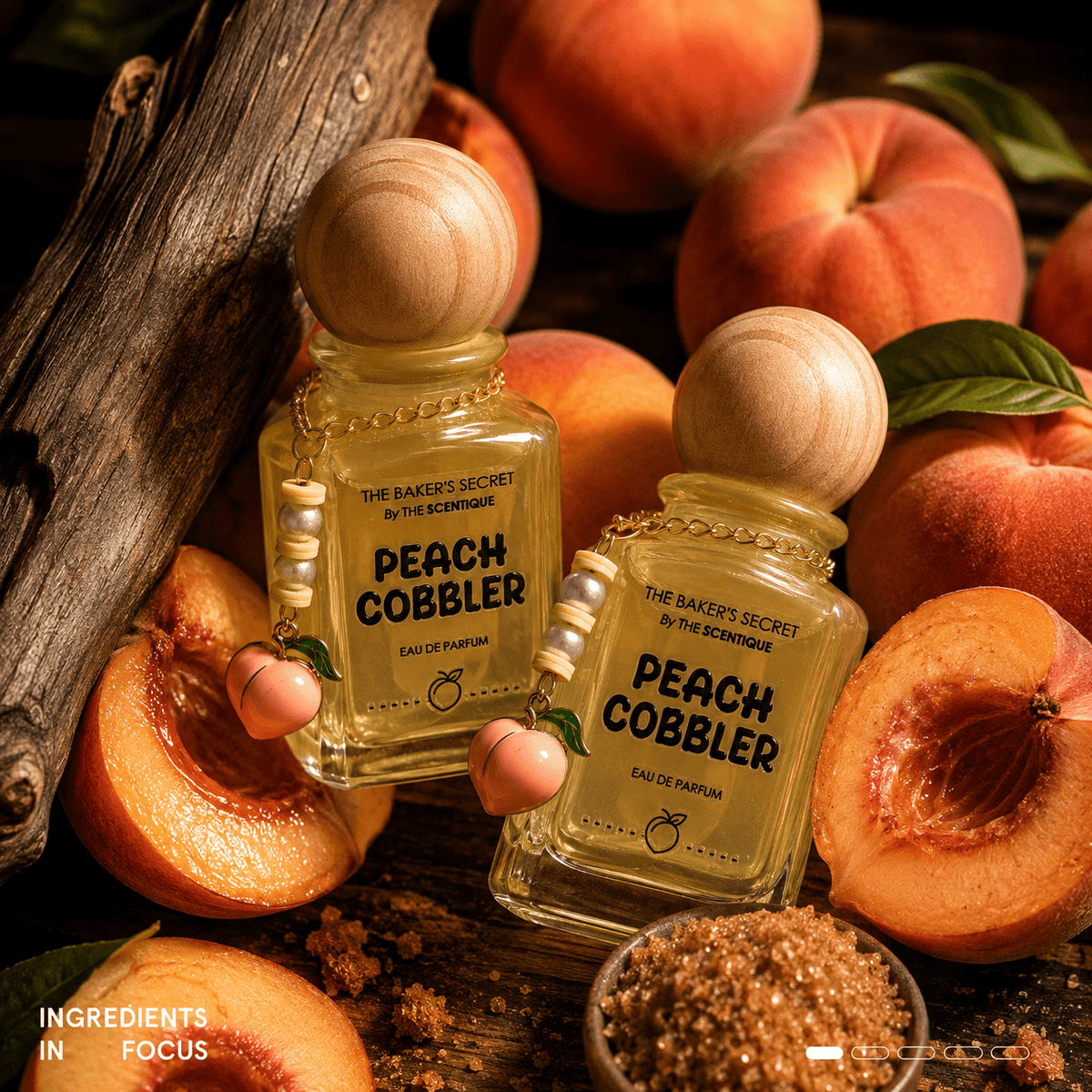 Peach Cobbler — Fruity Gourmand Perfume | Buy Online Pakistan | The Scentique - The Scentique