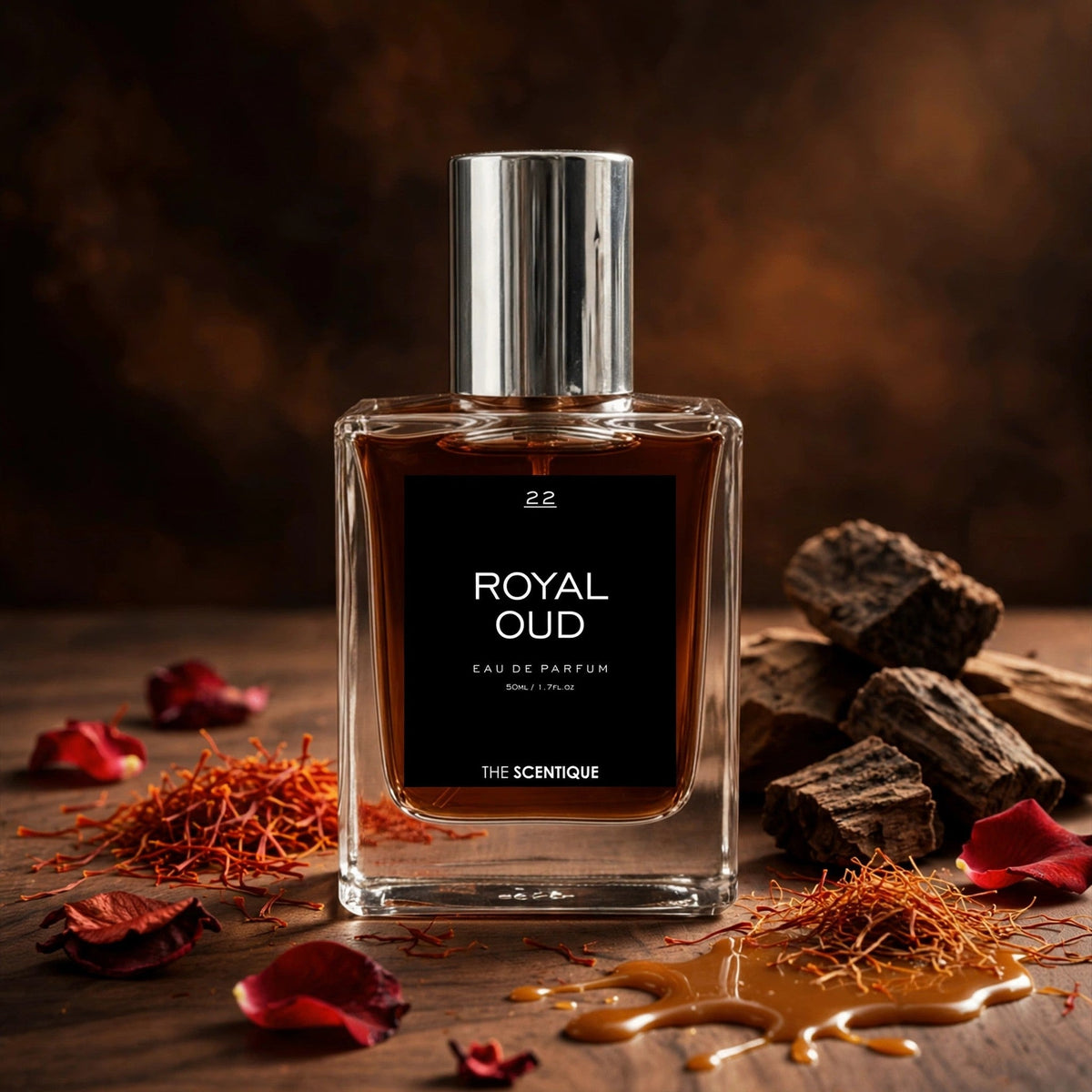 Royal OUD — Impression of Lattafa Oud Mood | Sweet Oriental Oud Perfume Pakistan - The Scentique