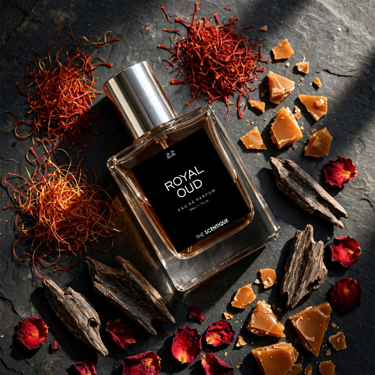 Royal OUD — Impression of Lattafa Oud Mood | Sweet Oriental Oud Perfume Pakistan - The Scentique