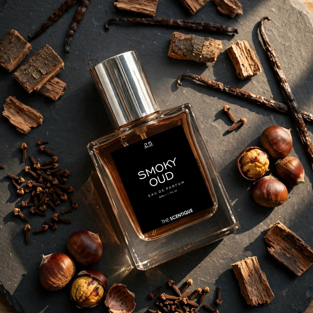 Smoky OUD — Impression of Replica Fireplace | Deep Smoky Oud Perfume Pakistan - The Scentique