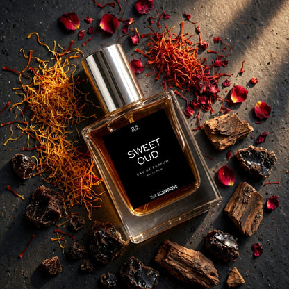 Sweet OUD — Impression of Ahmed Al Maghrabi Bin Sheikh | Creamy Oud Perfume Pakistan - The Scentique