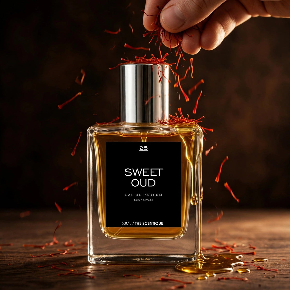 Sweet OUD — Impression of Ahmed Al Maghrabi Bin Sheikh | Creamy Oud Perfume Pakistan - The Scentique