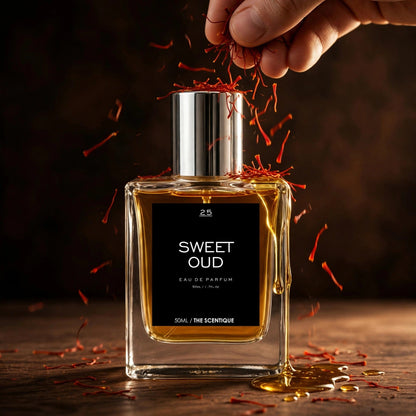 Sweet OUD — Impression of Ahmed Al Maghrabi Bin Sheikh | Creamy Oud Perfume Pakistan - The Scentique