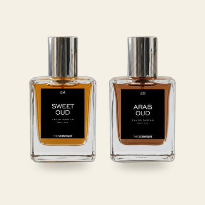 Sweet & Spicy Oud Deal — Sweet OUD + Arab OUD - The Scentique