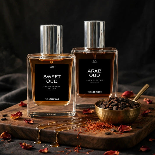 Sweet & Spicy Oud Deal — Sweet OUD + Arab OUD - The Scentique