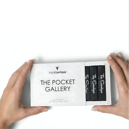 The Pocket Gallery perfume discovery gift set - The Scentique Pakistan